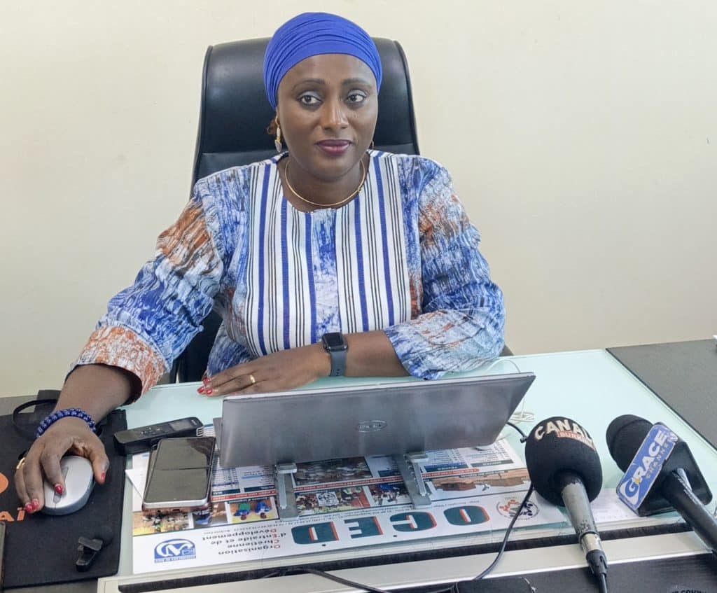 Christelle Mavalow Kalhoule, directrice pays de Children Believe au Burkina Faso