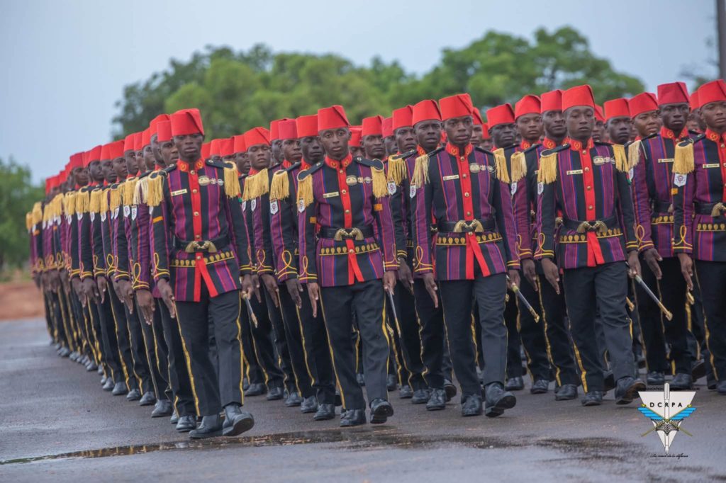 Sortie de la 25e promotion de l’Académie Militaire Georges NAMOANO-AMGN 