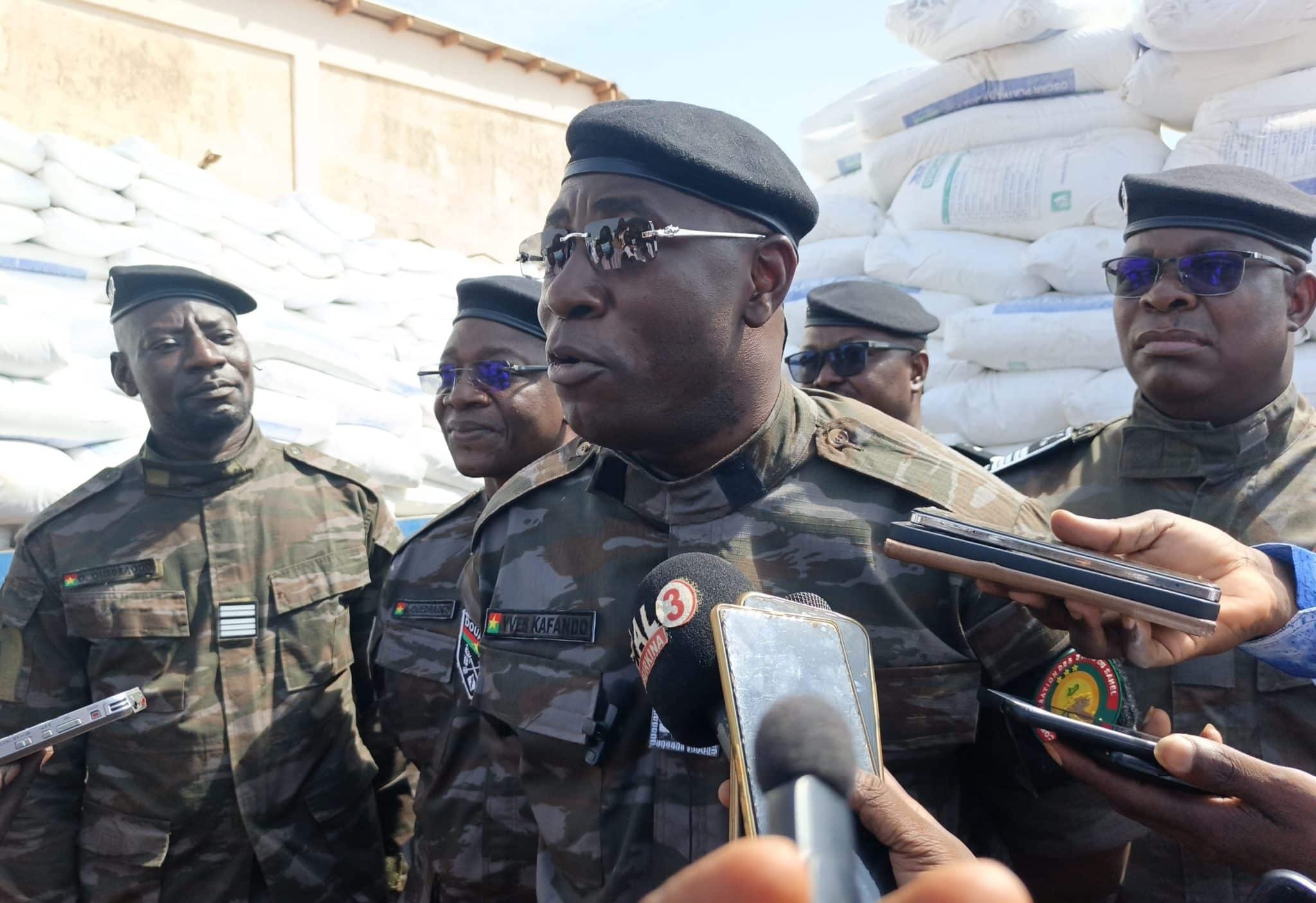 Le directeur général des douanes, Dr Yves Kafando