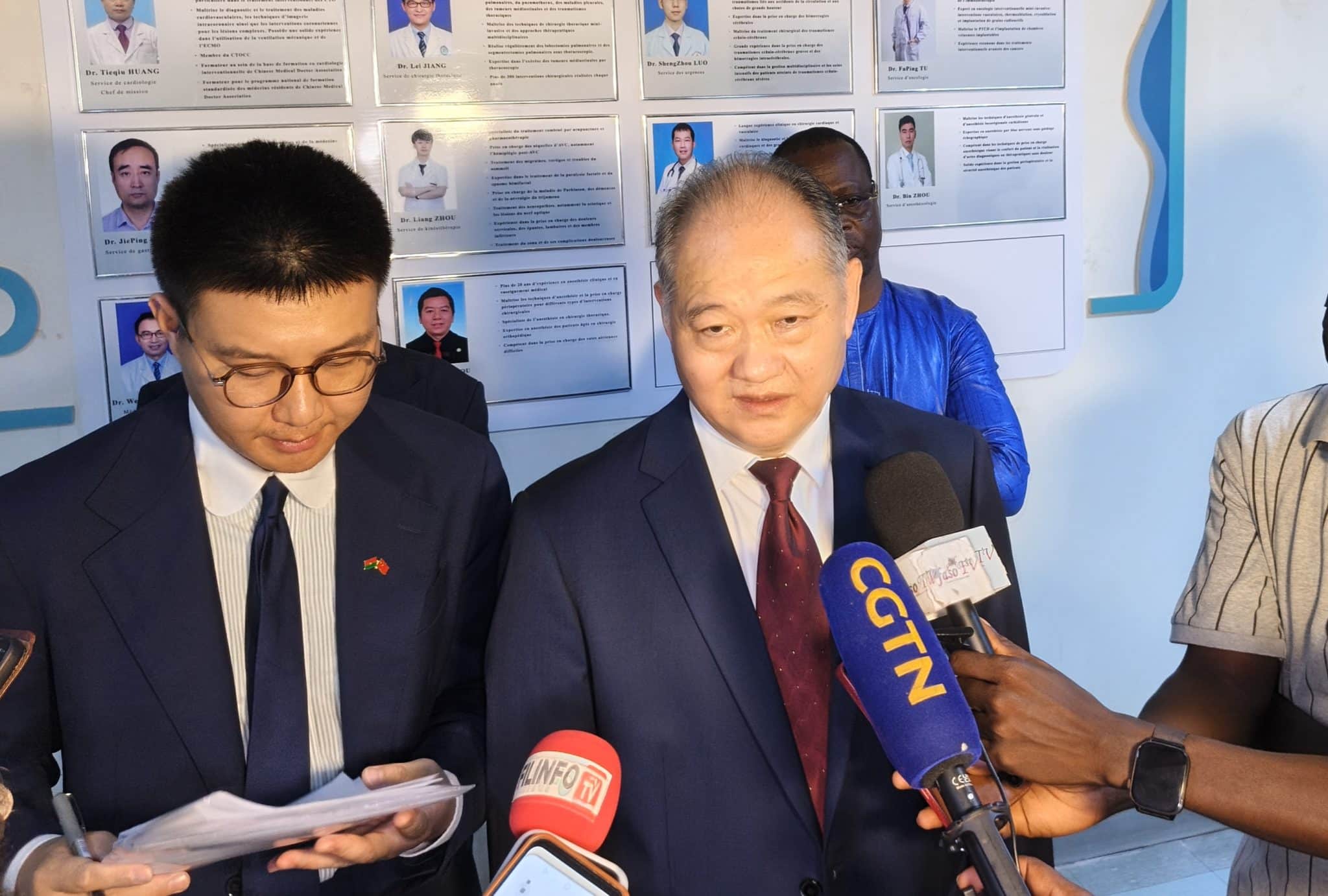 L'ambassadeur de Chine au Burkina Faso, Deyong Zhao