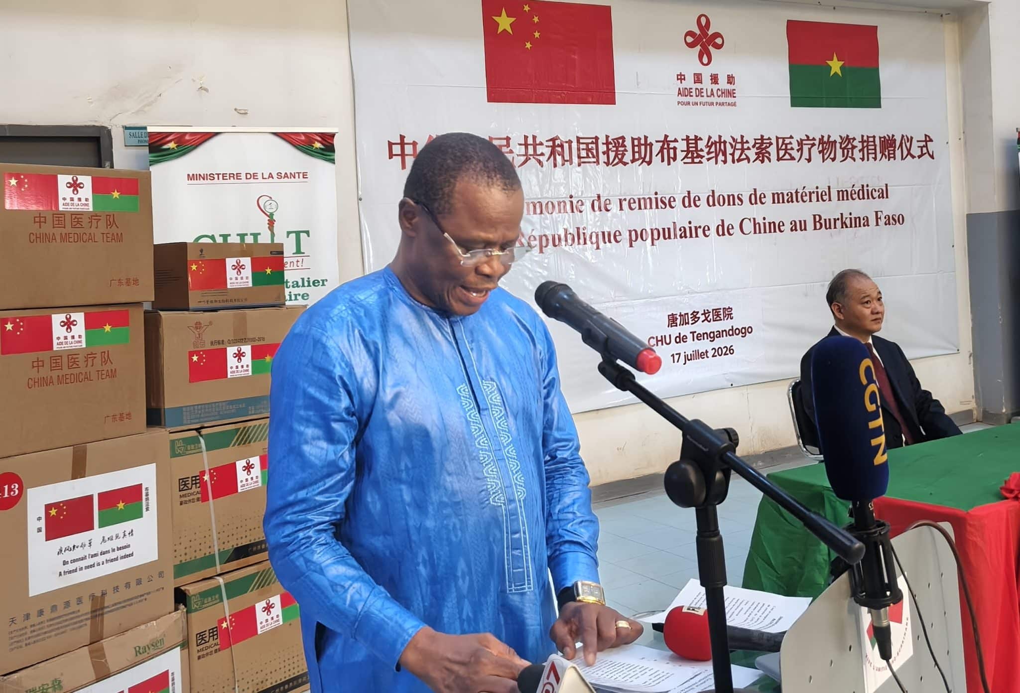 directeur général du CHU de Tengandogo, Li Somda