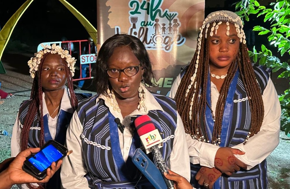 La présidente du comité d'organisation et copromotrice du festival, Mariam Bonsa