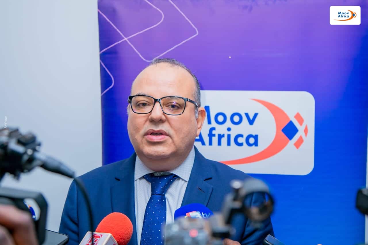 Le directeur général de Moov Africa, Mohamed Karim