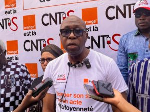 Le secrétaire exécutif de la fondation Orange, Ibrahim Hema