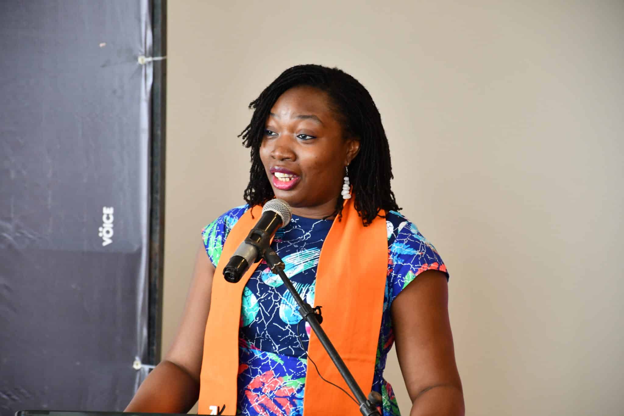Nelly Sombié, lors de son allocution rappelant la portée stratégique et sociale de la campagne
