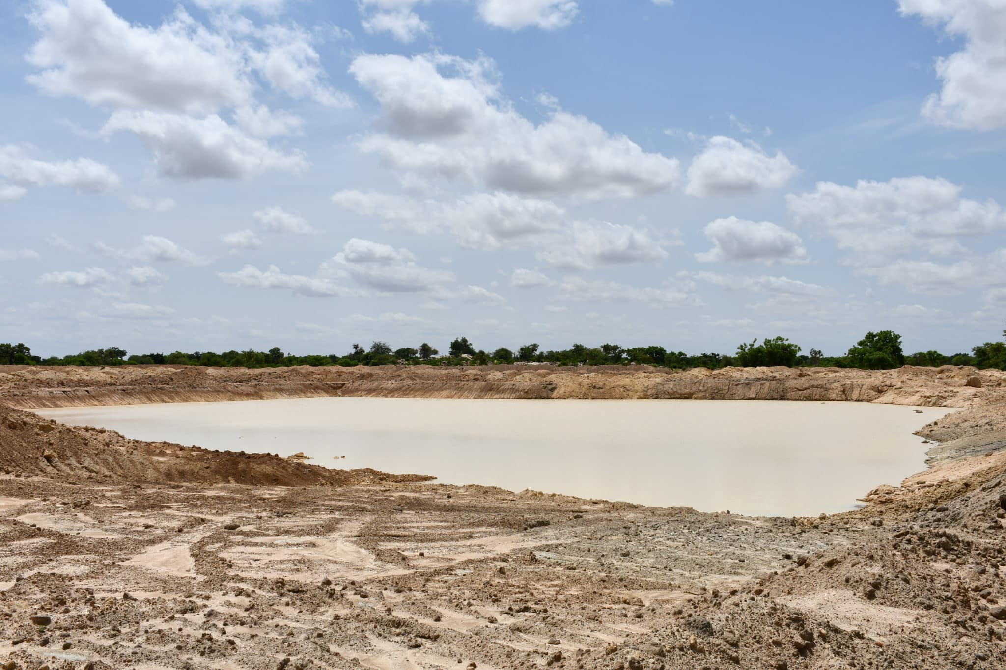 Le bouli de Solaga, dans la commune de Kando, une infrastructure essentielle pour le renforcement de la résilience des populations locales. @Burkina 24