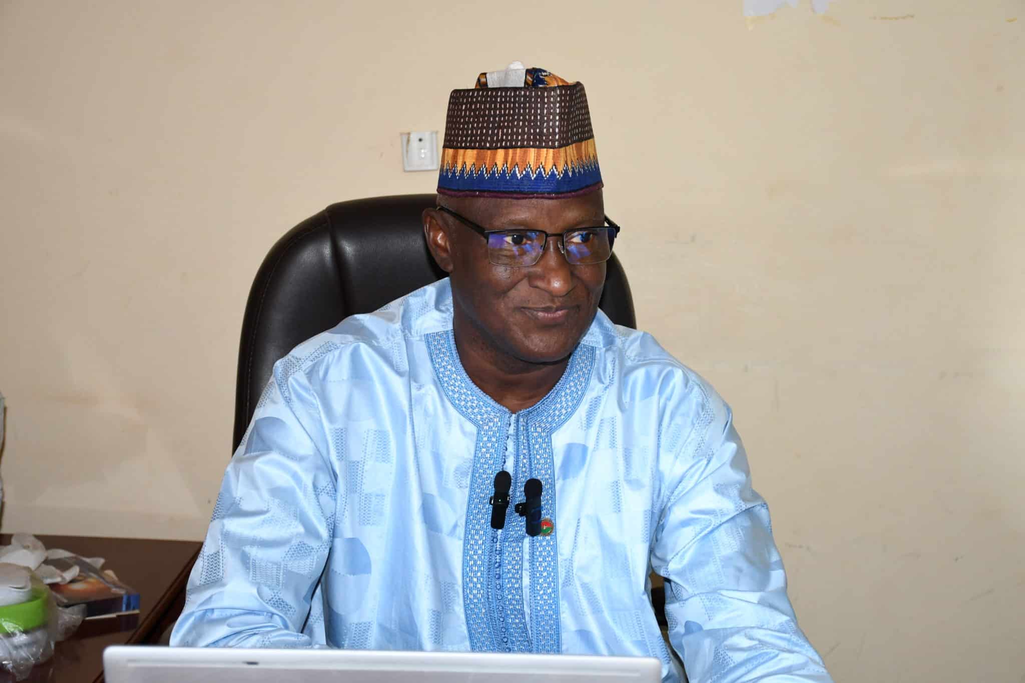 Thiao Oumar Dicko, coordonnateur du PIDACC/BN au Burkina Faso, lors de la mission de supervision. © Burkina 24