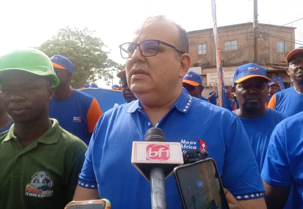 Le directeur général de Moov Africa, Mohamed Karim