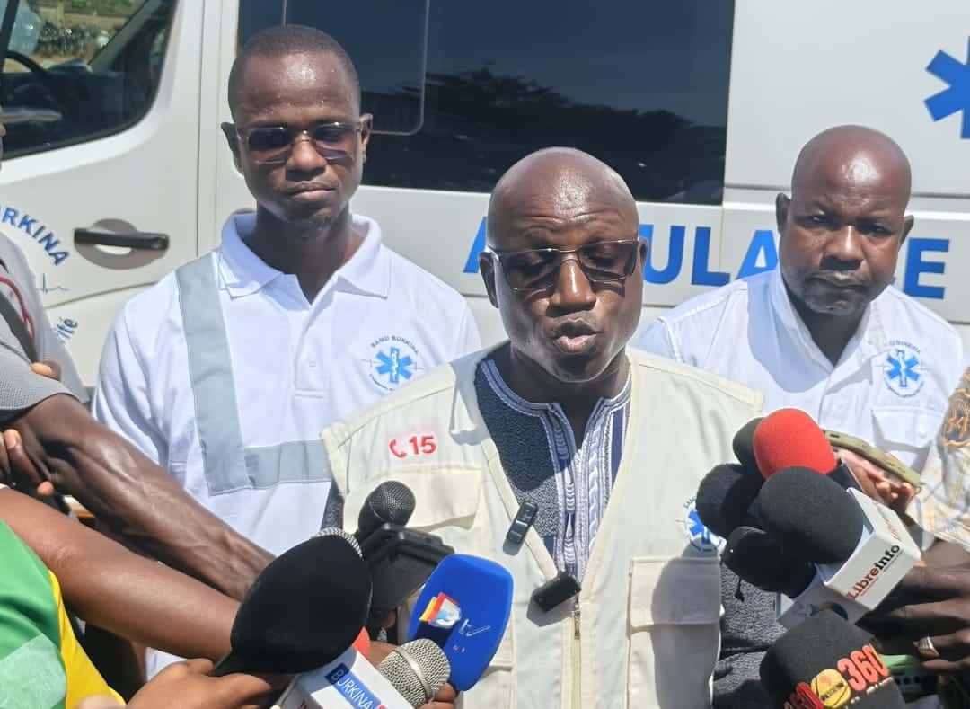 Pr Flavien Kaboré ,directeur général du SAMU
