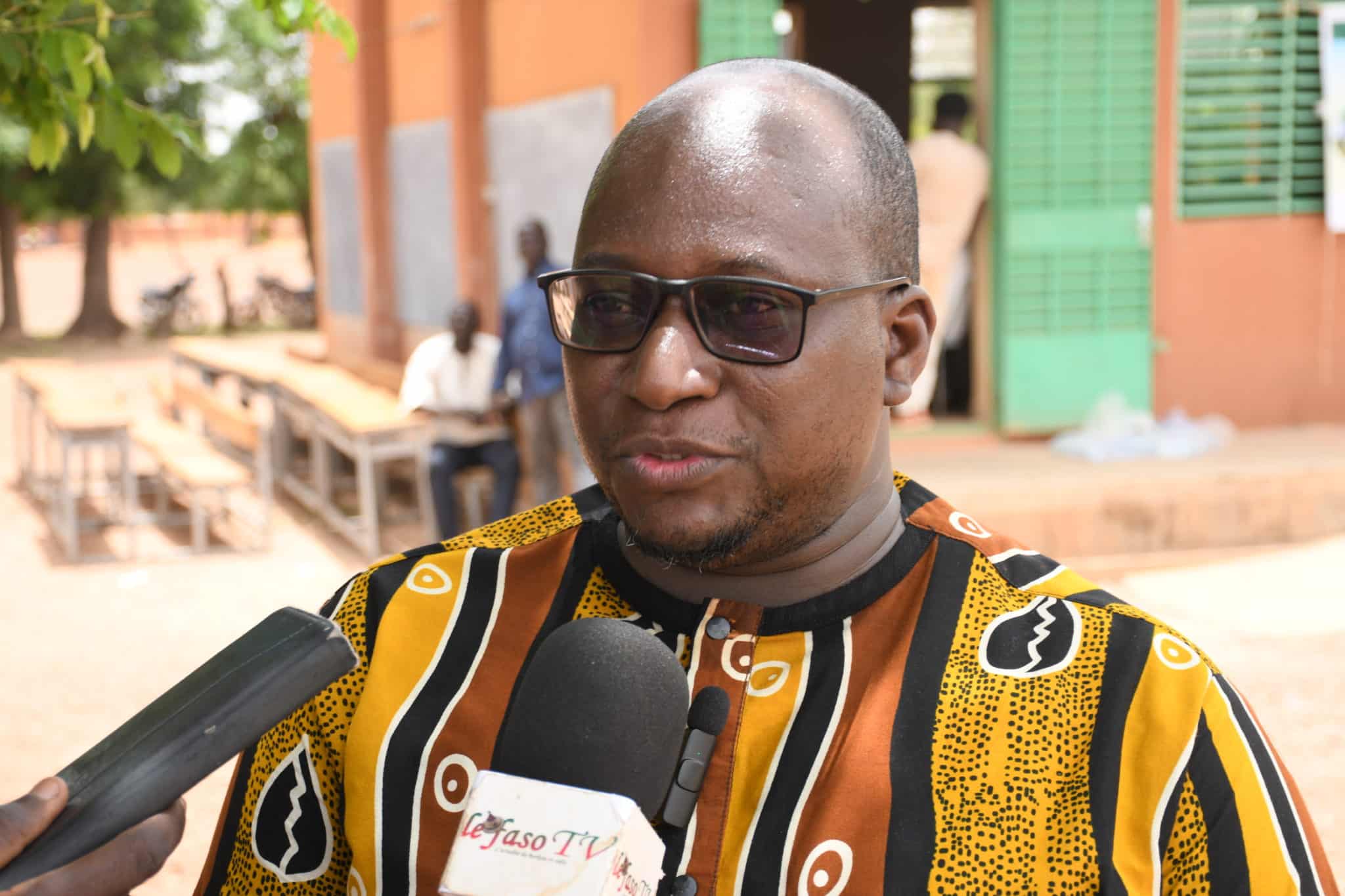 Ahmed Diallo, chef de la jeunesse des Écoles associées à la Commission nationale burkinabè pour l’UNESCO.