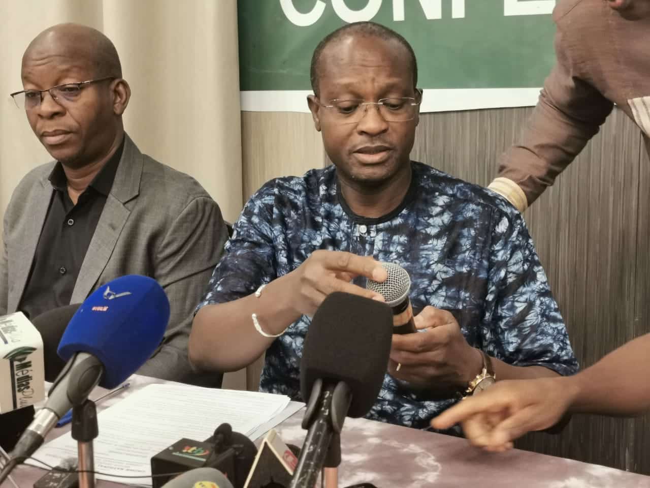 Le Docteur Emery Patrick Kafando, président du conseil régional du Burkina de l’ordre national des pharmaciens 