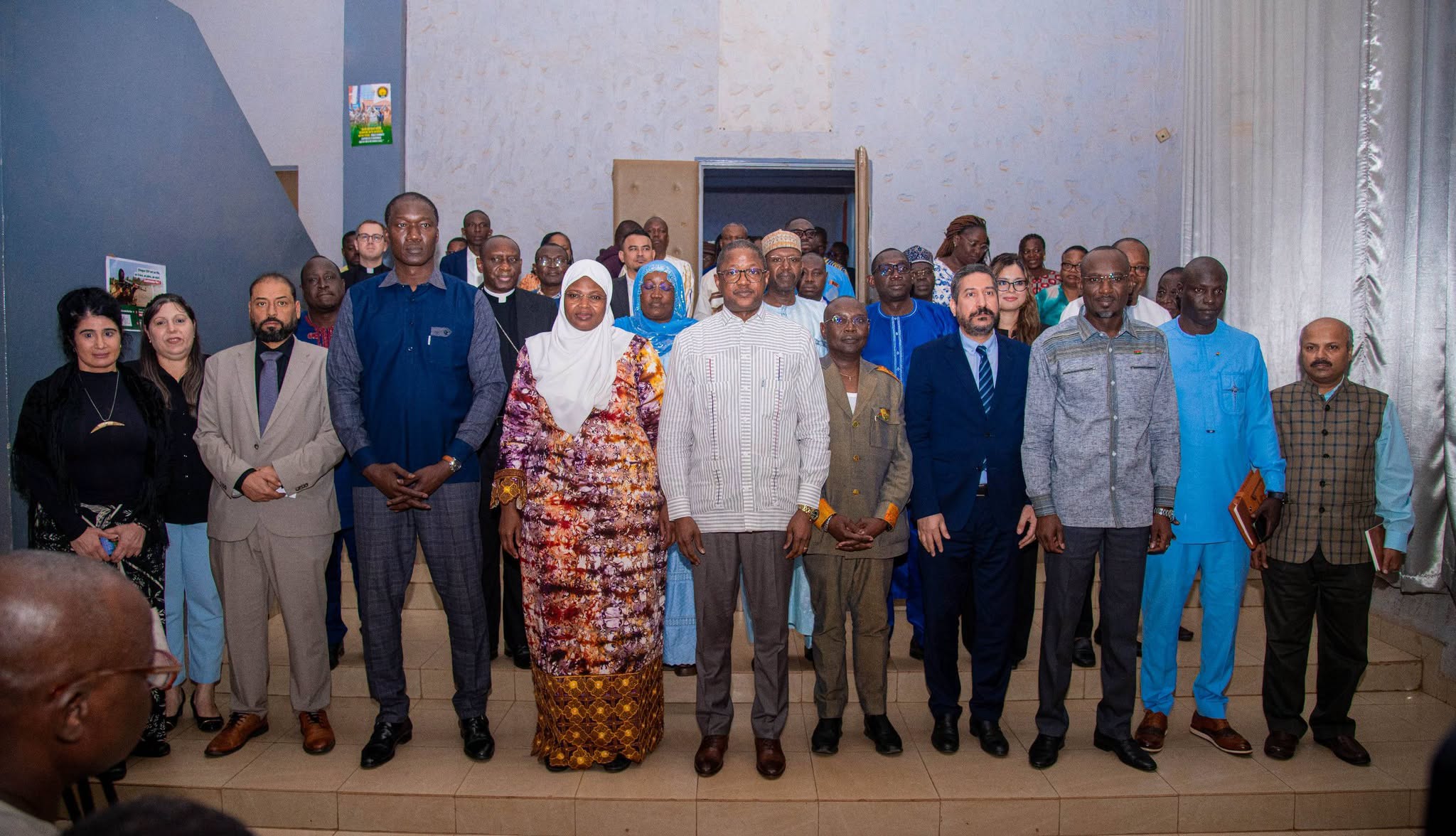 La ministre de la Transition digitale, Dr Aminata Zerbo/Sabane, et le ministre Karamoko Jean Marie Traoré