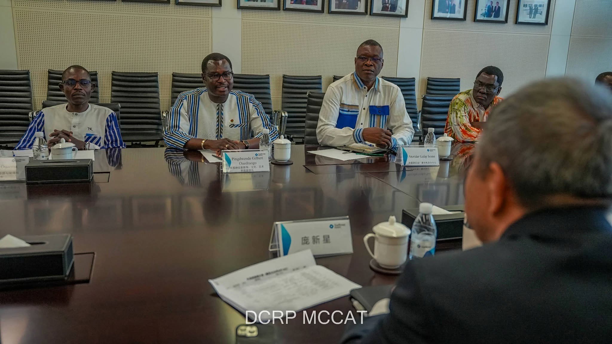 Échanges sur le partenariat entre le Burkina Faso et l'opérateur technologique chinois