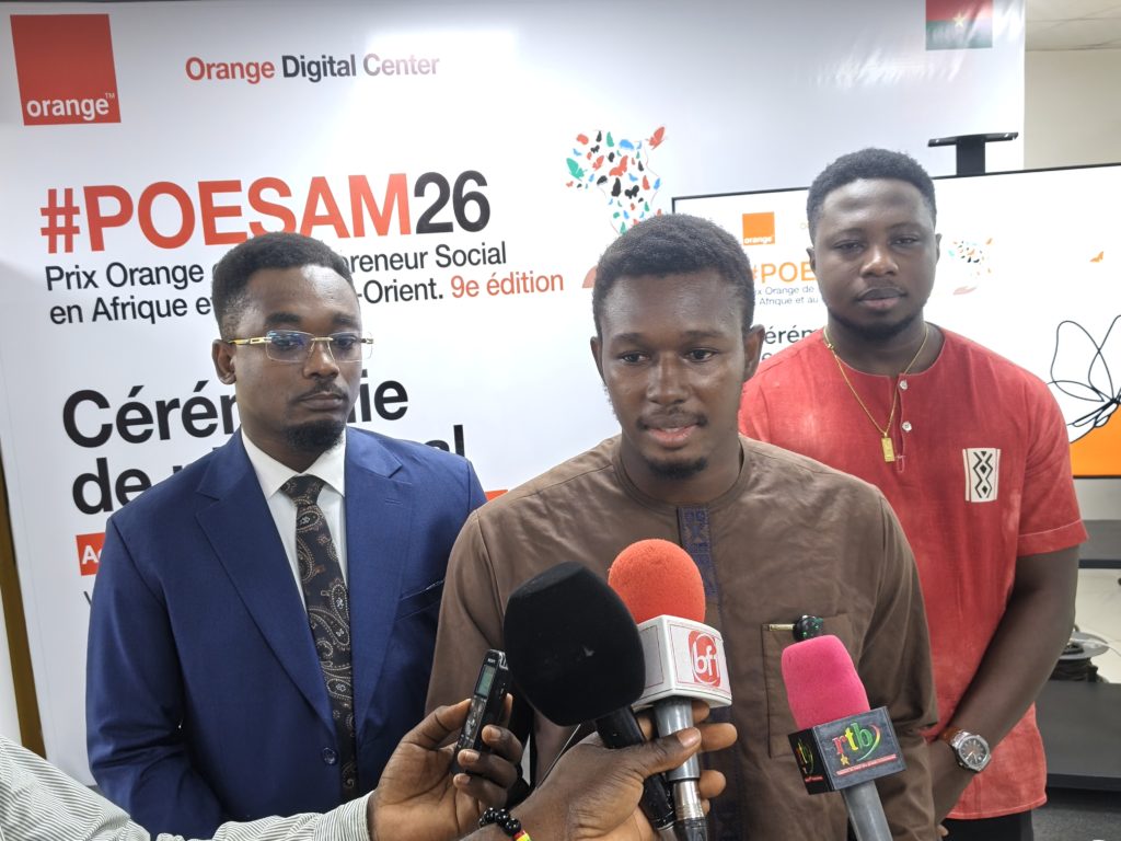 Bienvenu Emmanuel Birba, porteur du projet Delia by Suivivital