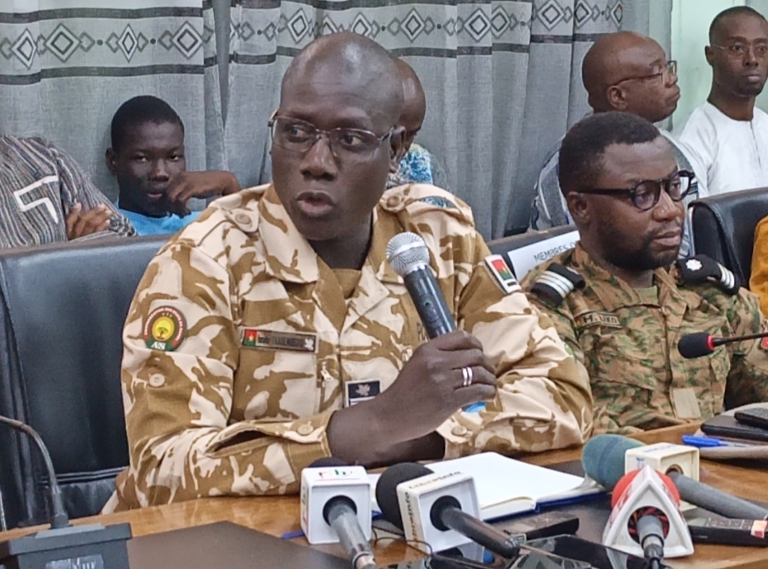Le commissaire de police Hamado Tassembedo