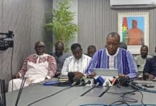 Conférence de presse du ministère du commerce