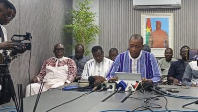 Conférence de presse du ministère du commerce