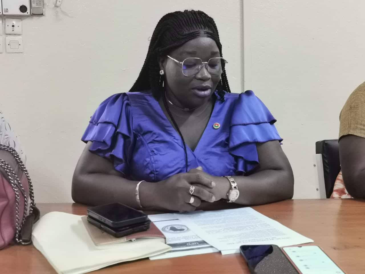 Sidonie Ouédraogo, représentant la commune de Ouagadougou