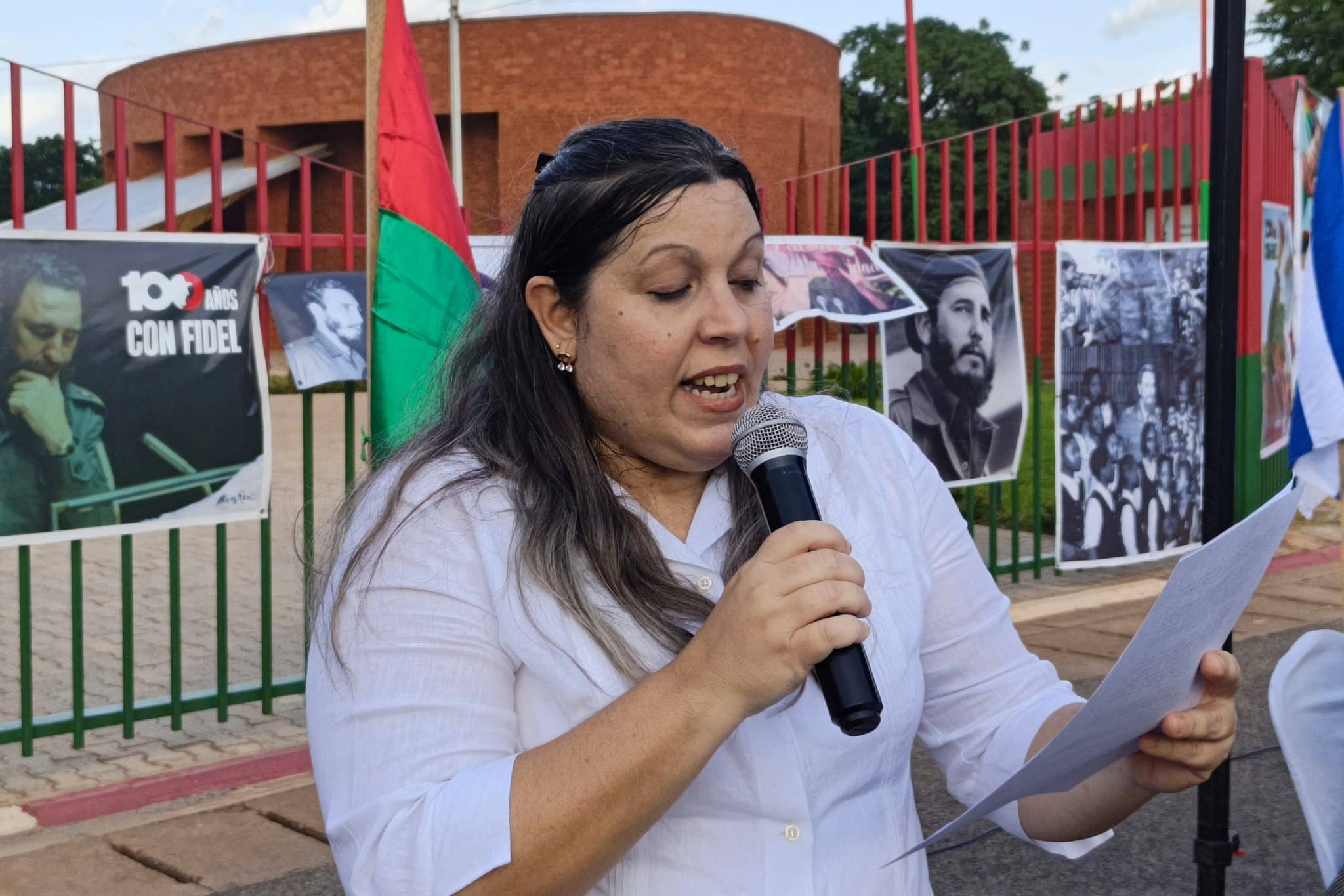 L’ambassadrice de Cuba au Burkina Faso, Enith Pérez Retureta