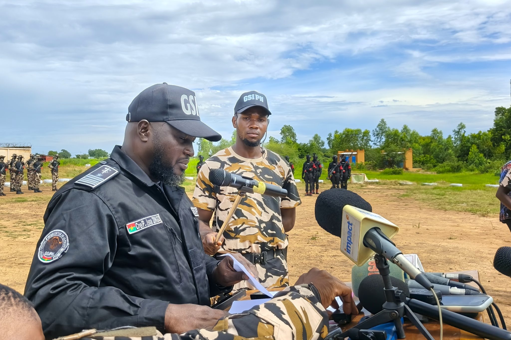 Issa Zongo, commandant du GSIPN