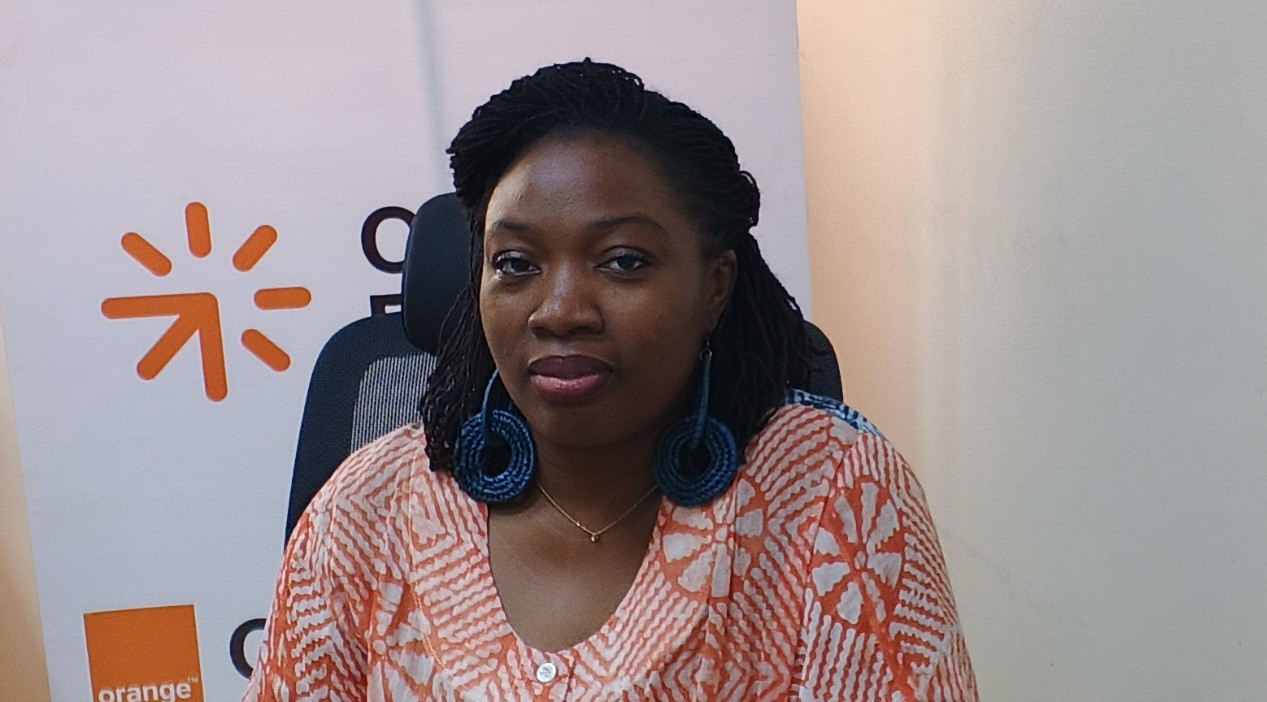 1-La secrétaire générale Orange Money Burkina Faso, Nelly KONDE SOMBIE : « un compte Orange Money, alimenté et mouvementé régulièrement, dessine un historique qui devient une identité financière pour des femmes, qui, hier encore, n’existait pour aucune institution financière. »