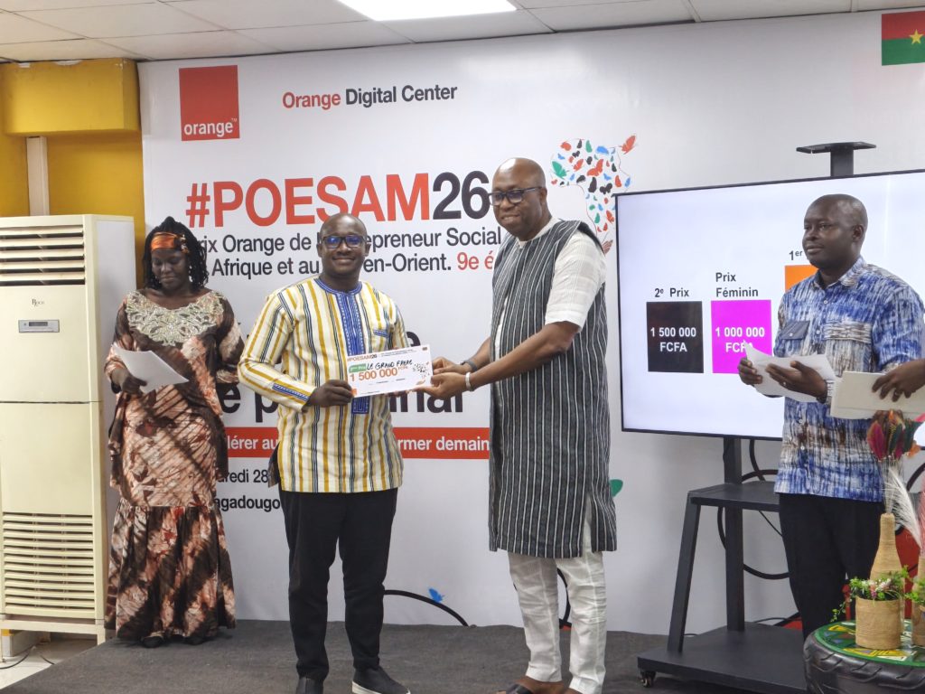 Prix Orange de l’entrepreneur social en Afrique et au Moyen-Orient (POESAM) 2026