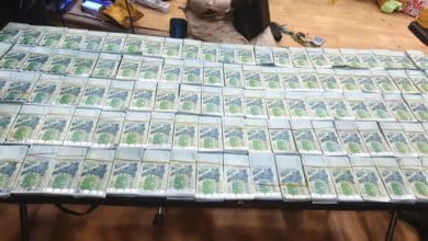 Saisie de faux billets