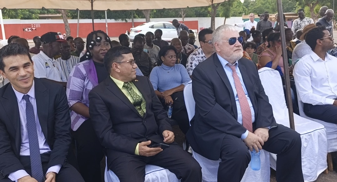Les amis du Burkina et du Cuba entre autres les ambassadeurs de la Russie, de l'Inde et d'autres ont rehaussé l'éclat de cette célébration par leur présence