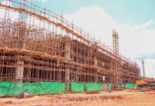 chantier à l'Aéroport international de Bobo-Dioulasso