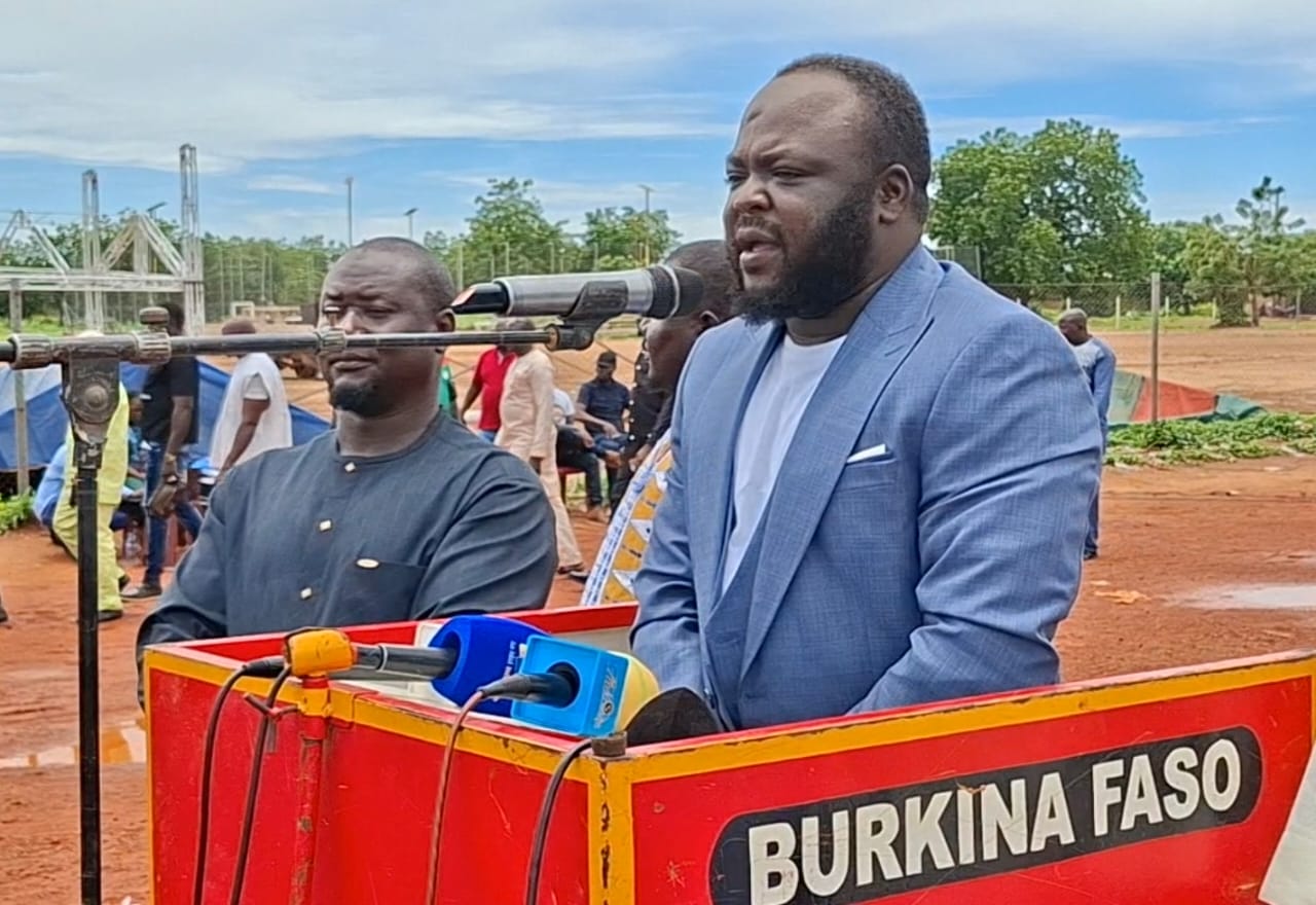 Le président de l'AODG, Adama Ouédraogo
