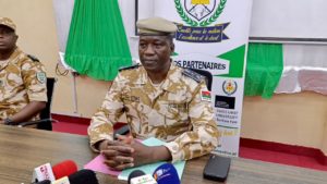 Le camarade directeur général de la police nationale, l’ inspecteur général de police Thierry Dofizouho Tuina