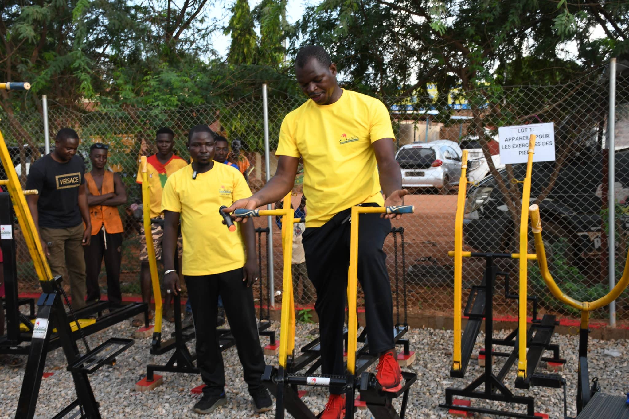L’innovation made in Burkina : Drabo Aziz Steve et ses équipements sportifs locaux conçus pour le bien-être de la population