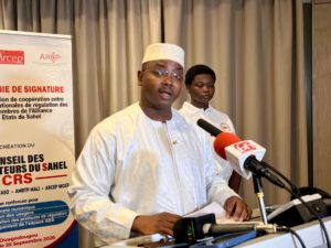 Saidou Pona Sankare, président de l’ Autorité Malienne de Régulation des Télécommunications et des Postes