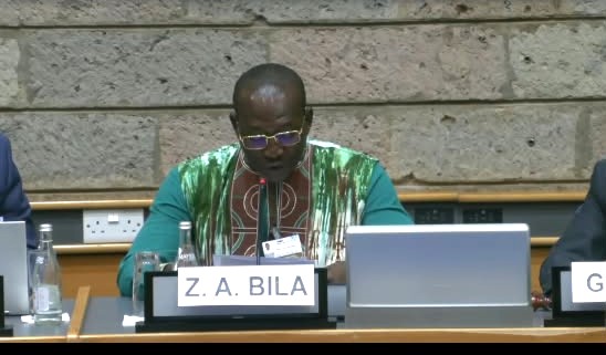 président mondial du Réseau des Organisations des Jeunes Leaders Africains des Nations Unies (ROJALNU), Abraham Zida Bila