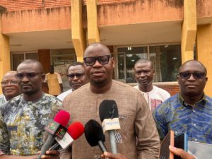 Camarade Edasso Rodrigue Bayala, ministre en charge de la Justice