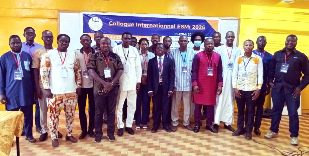 Colloque international ESMi 2026 : « Le développement va toujours passer par la recherche scientifique » (Dr Sidiki Zongo)