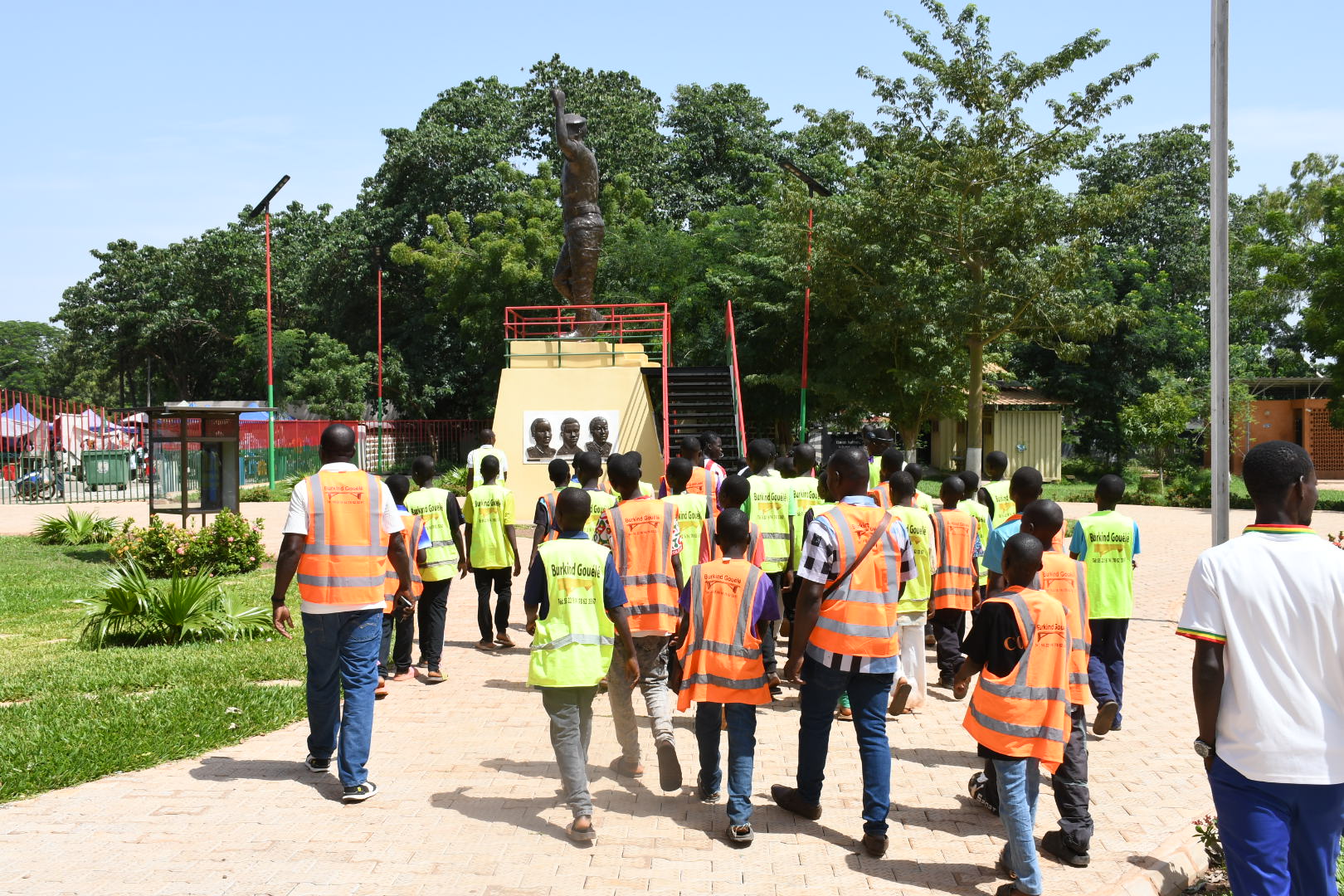 Une trentaine de pensionnaires de l'Association Burkina Gouélé en visite d'imprégnation au Mémorial Thomas Sankara ce jeudi 10 septembre 2026
