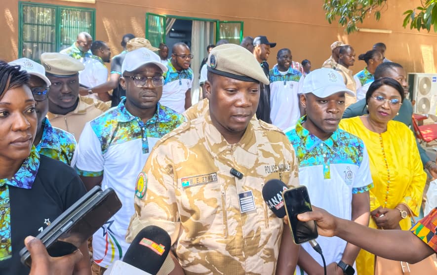 Le commissaire divisionnaire de police Emmanuel Zongo, directeur de cabinet du ministre de la sécurité