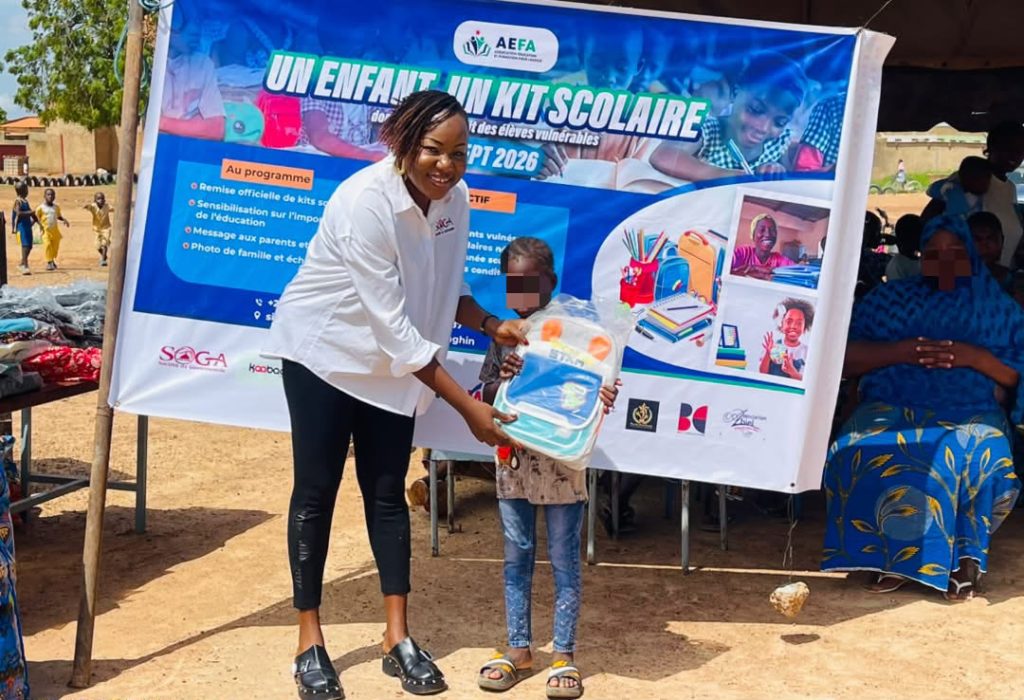 Association Gives School Kits to a Hundred Children from Needy Families in Ouagadougou