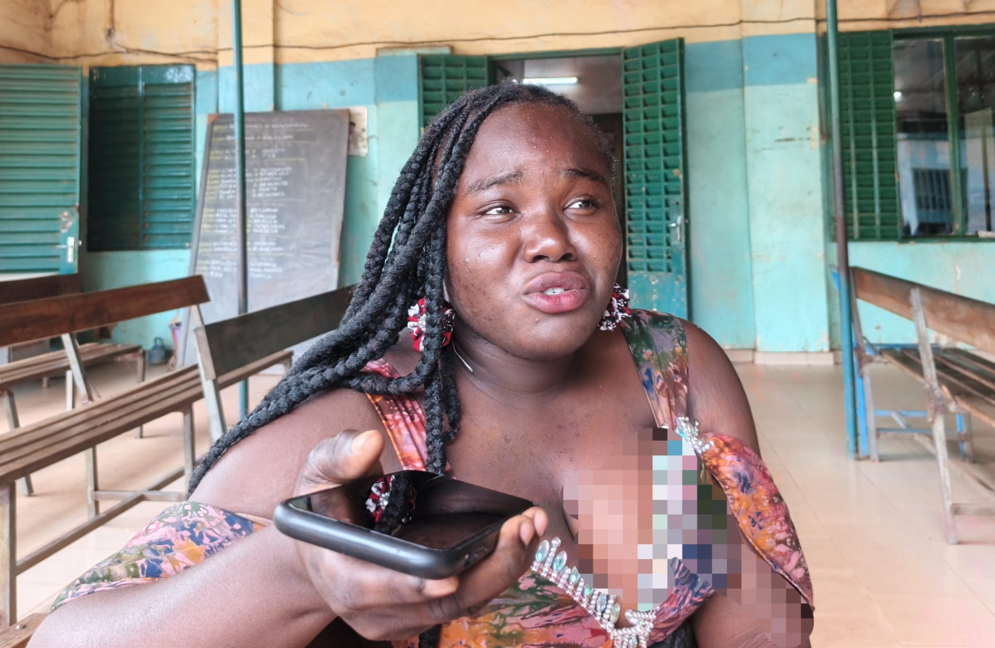 «Le centre m'a vraiment aidé», témoigne Grâce Épiphanie Kafando WendKouni, une jeune bénéficiaire des services du centre