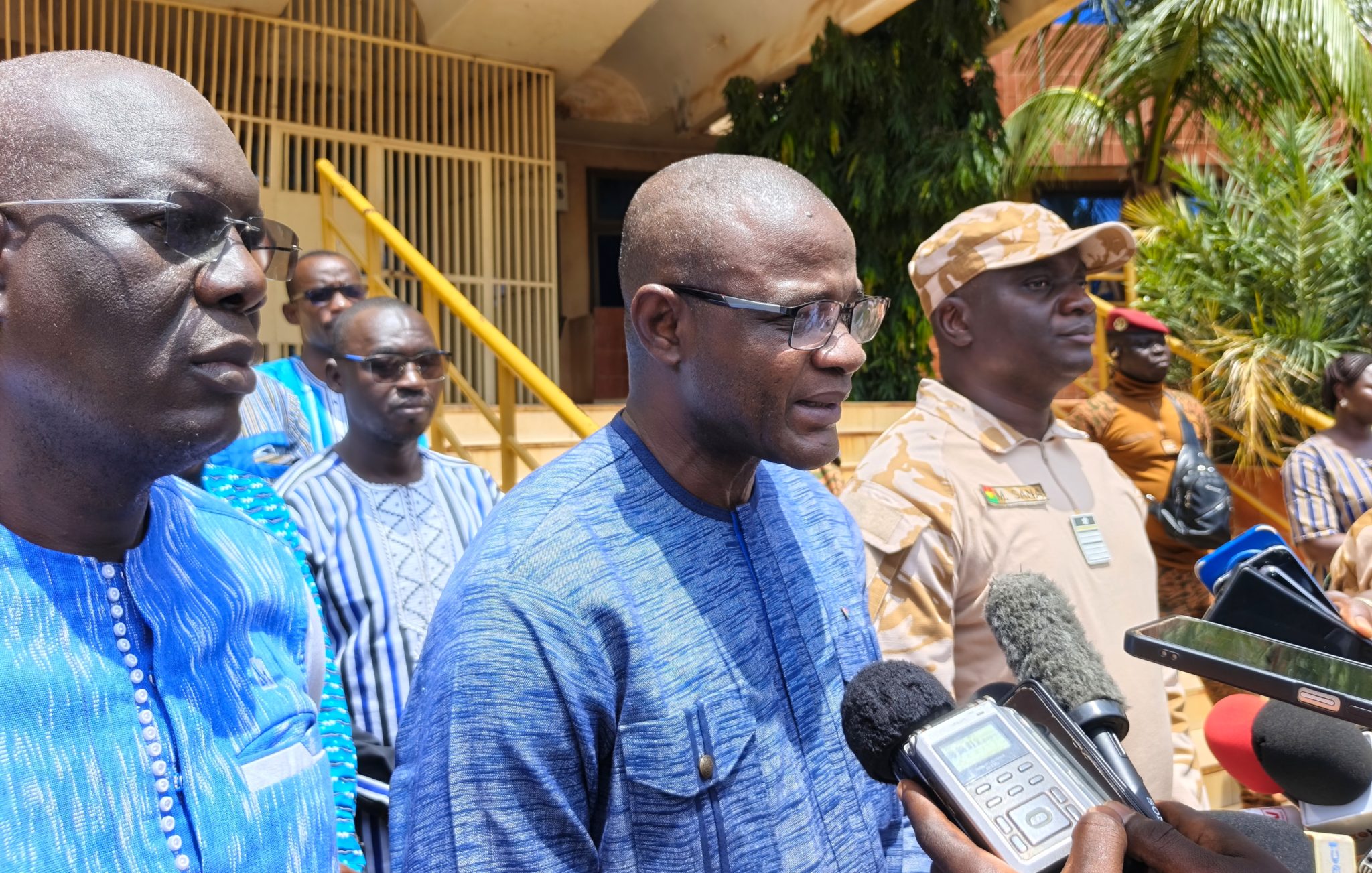 Le ministre des Mines, Yacouba Zabré Gouba