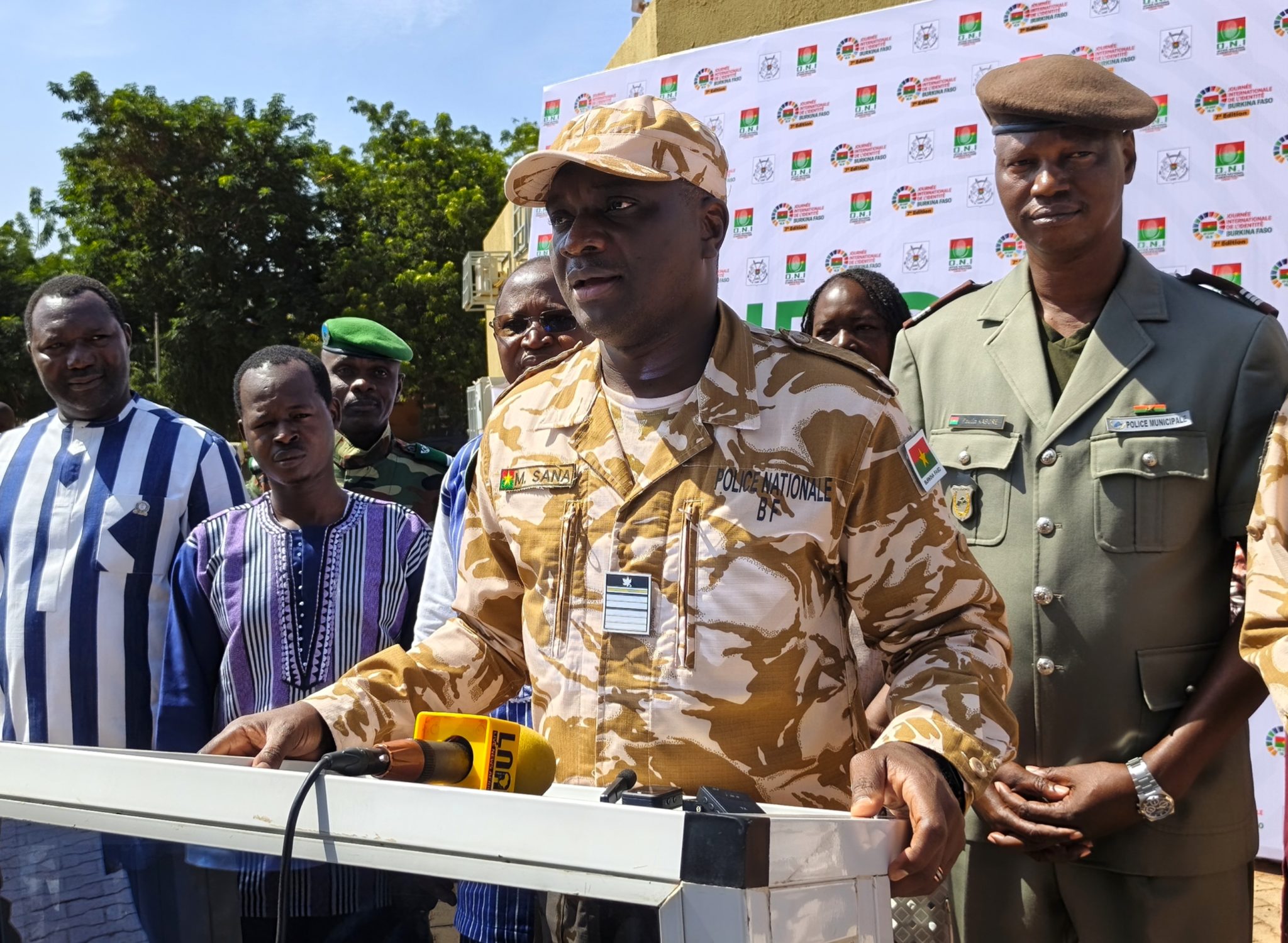 Commissaire divisionnaire, Mahamadou Sana, ministre de la sécurité