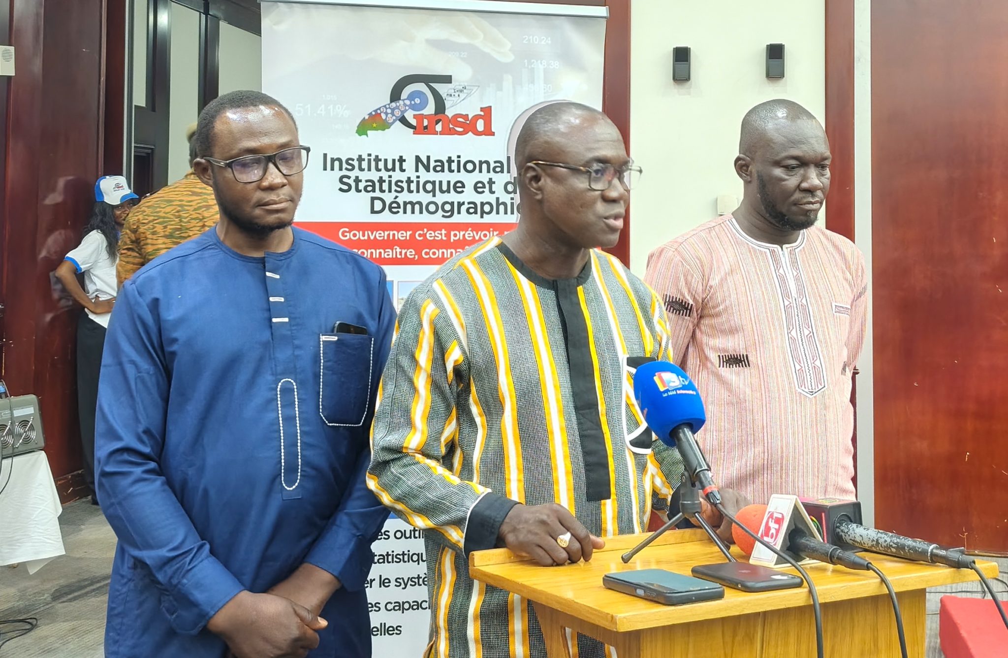Le directeur général de l’INSD, Toubou Ripama