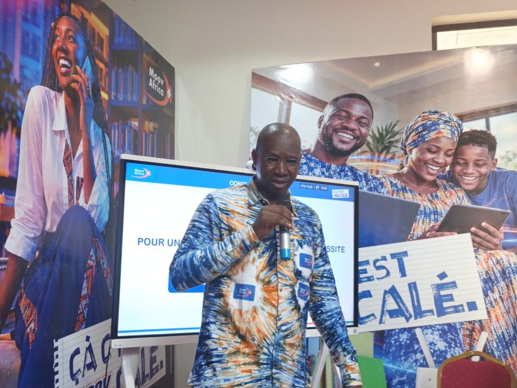 Ibrahima Badiel, chargé de communication chez Moov Africa Burkina