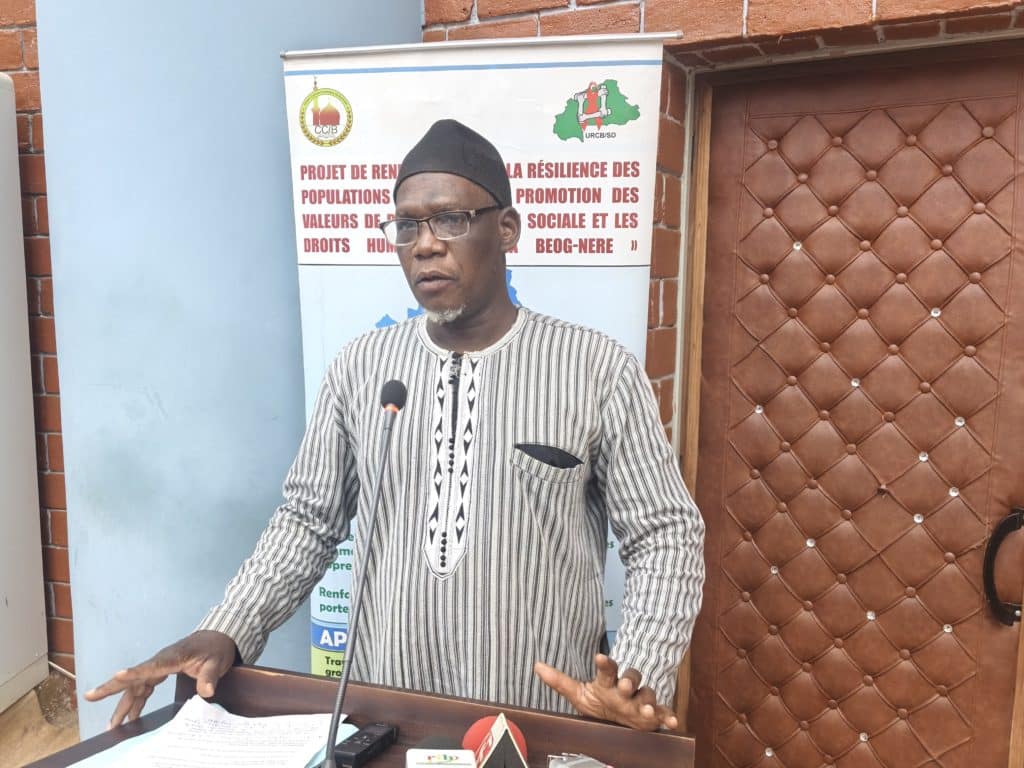 Alidou Ilboudo, coordonnateur national du CCIB