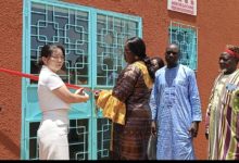 Inauguration d'un nouveau bâtiment au service pédiatrique du CHR de Koudougou