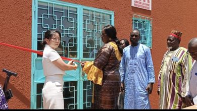 Inauguration d'un nouveau bâtiment au service pédiatrique du CHR de Koudougou