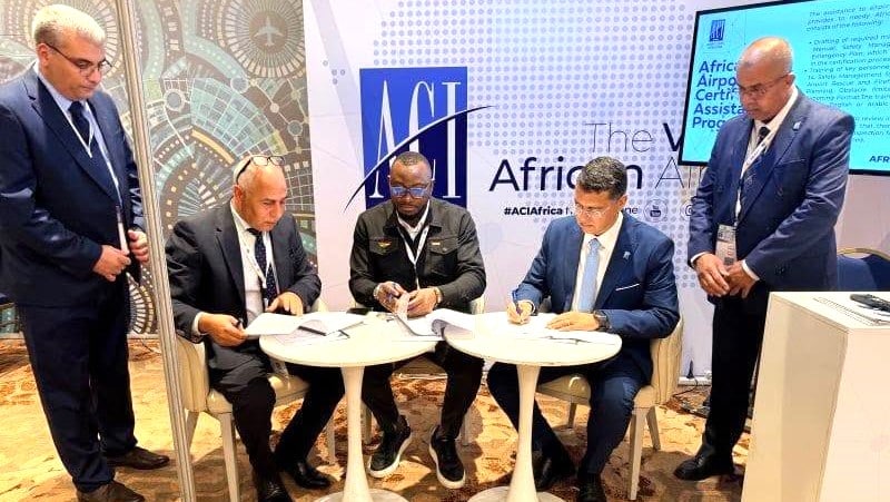 la Société des Aéroports du Faso (SAFA) a signé un protocole d’accord avec ACI Africa et BARTHAUER Software GmbH 