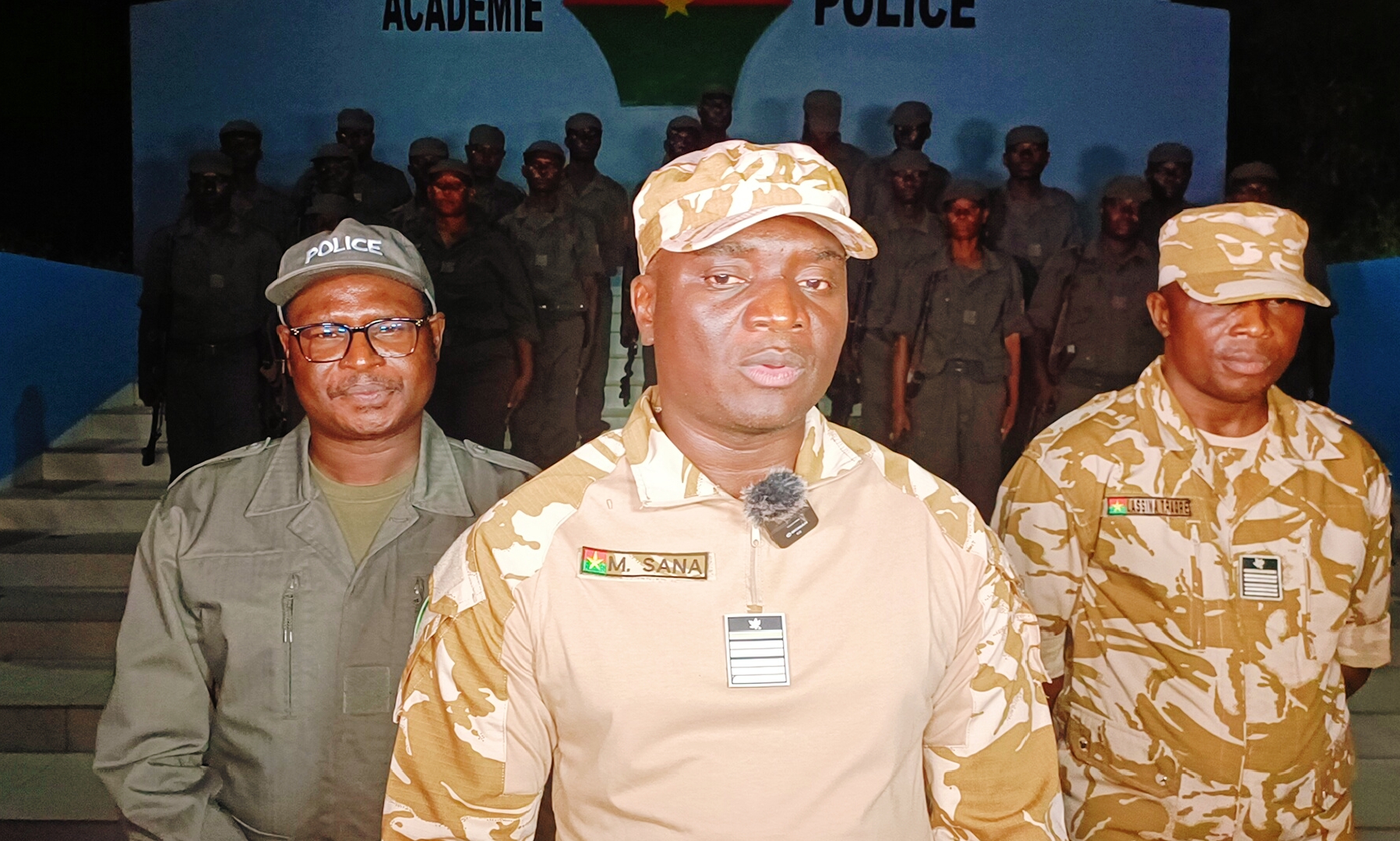 ministre de la Sécurité, Mahamadou Sana