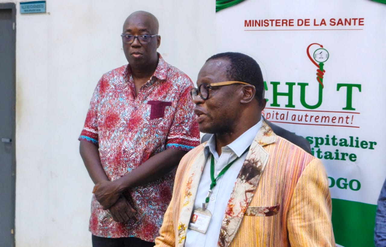 Le directeur général du CHU de Tengandogo, Lin Somda